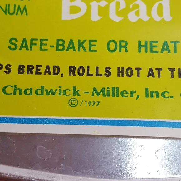 Give Us This Day Our Daily Bread Hand Cast Aluminum Bread Tray Vintage 1977 New - Picture 5 of 7